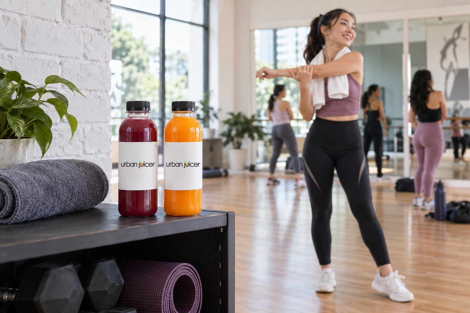 An active movement and wellness moment