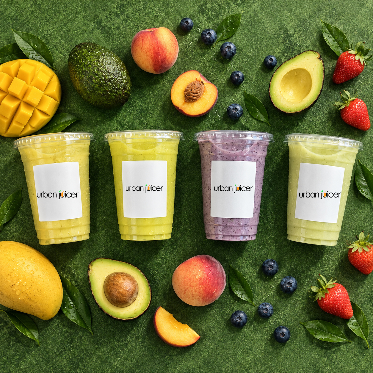 Urban Juicer avocado smoothie range